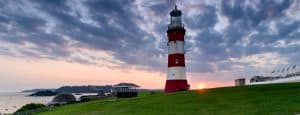 Sunset Over Plymouth Hoe