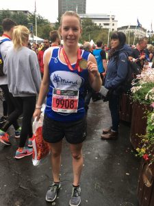 running half marathon for student mental health