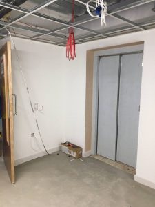 lift in corridoor