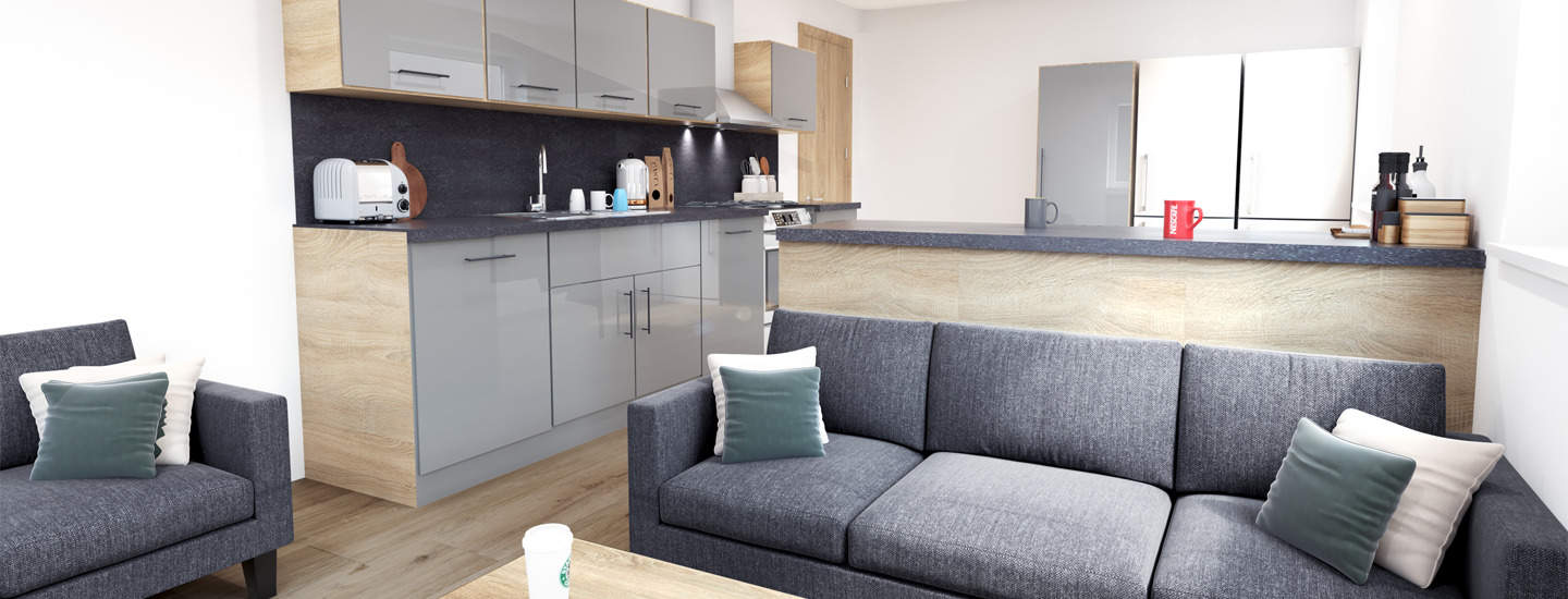 Host Southampton Crossings - Student Accommodation in Southampton cluster kitchen