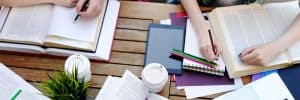 top-View-Of-Young-Students-With-Books