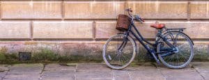 bike-resting-against-wall