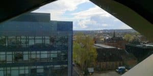 view from library sheffield