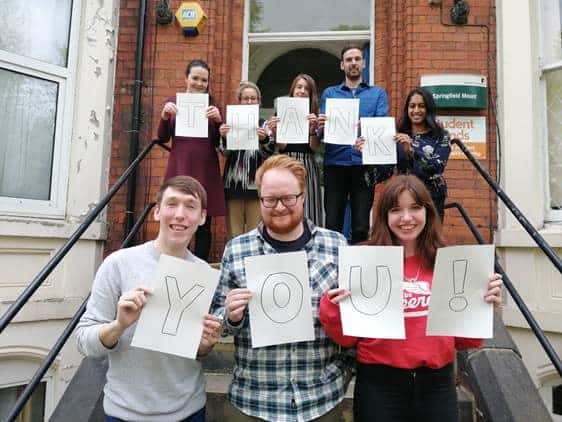 environmental pledge for Student Minds 