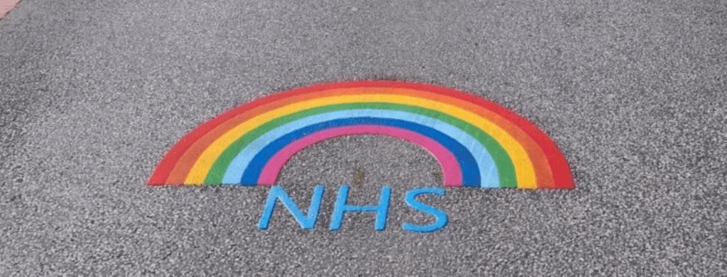 CreativeThursdays NHS Rainbow Art - Feature Image