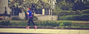 Woman-Running-On-Pavement