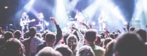 crowd-watching-band-on-stage-at-festival