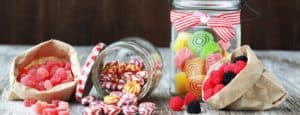 home made sweet jar