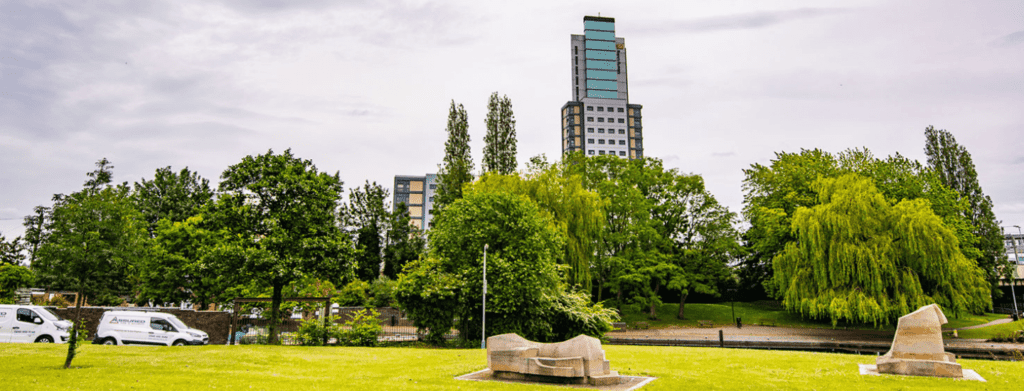 View of Heantun Point in Wolverhampton