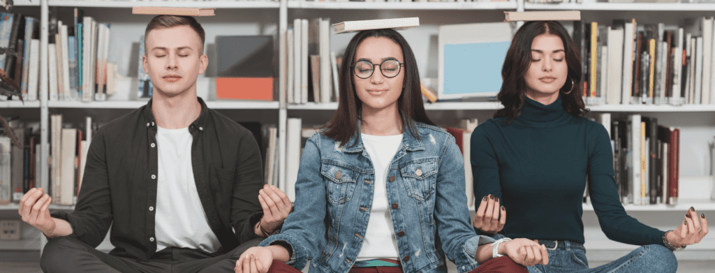 Meditation for Studying Blog Header Image