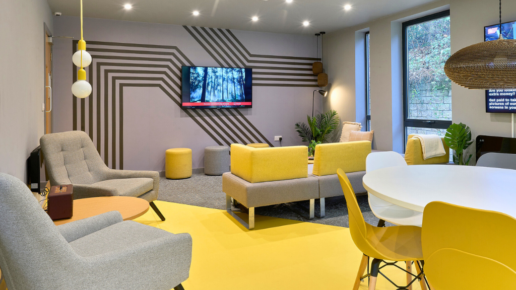 Common Room at Host student accommodation Durham The Village at The Viaduct