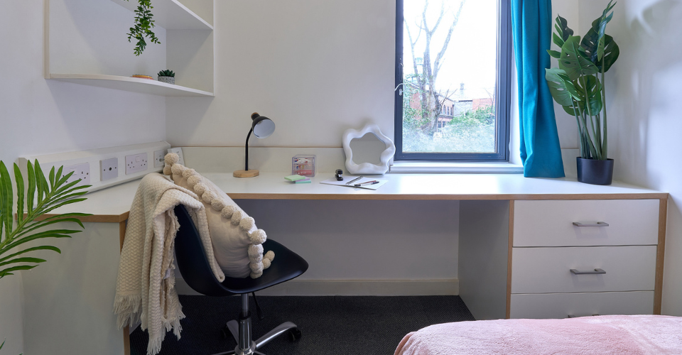 En-suite bedroom Host student accommodation Durham The Village at The Viaduct