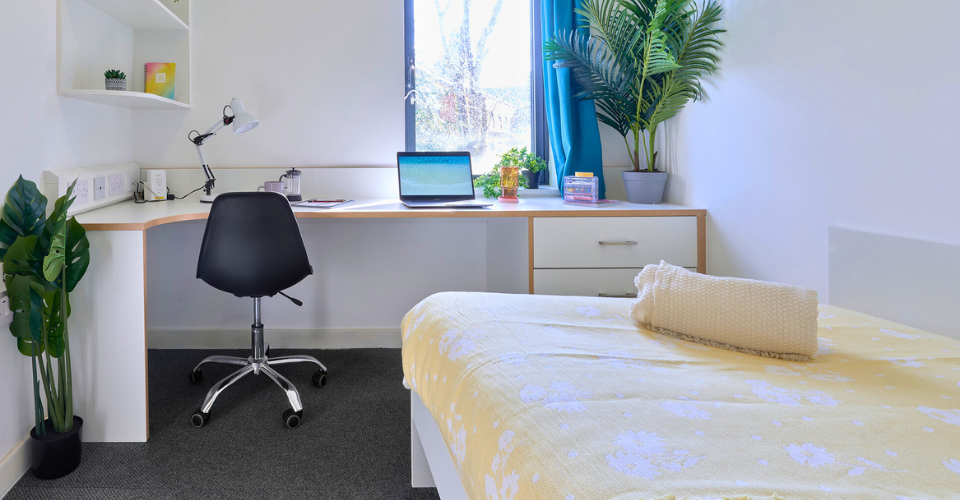 En-suite bedroom Host student accommodation Durham The Village at The Viaduct