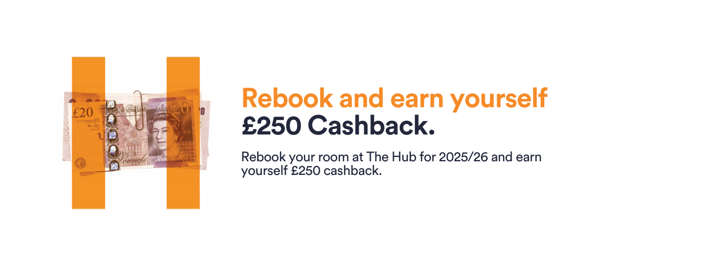 Rebookers cashback The Hub London