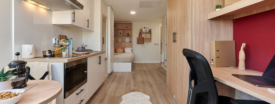 The benefits of studio living for Masters students