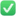 Green tick emoji
