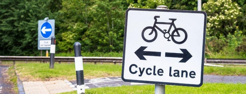 cycle lane london