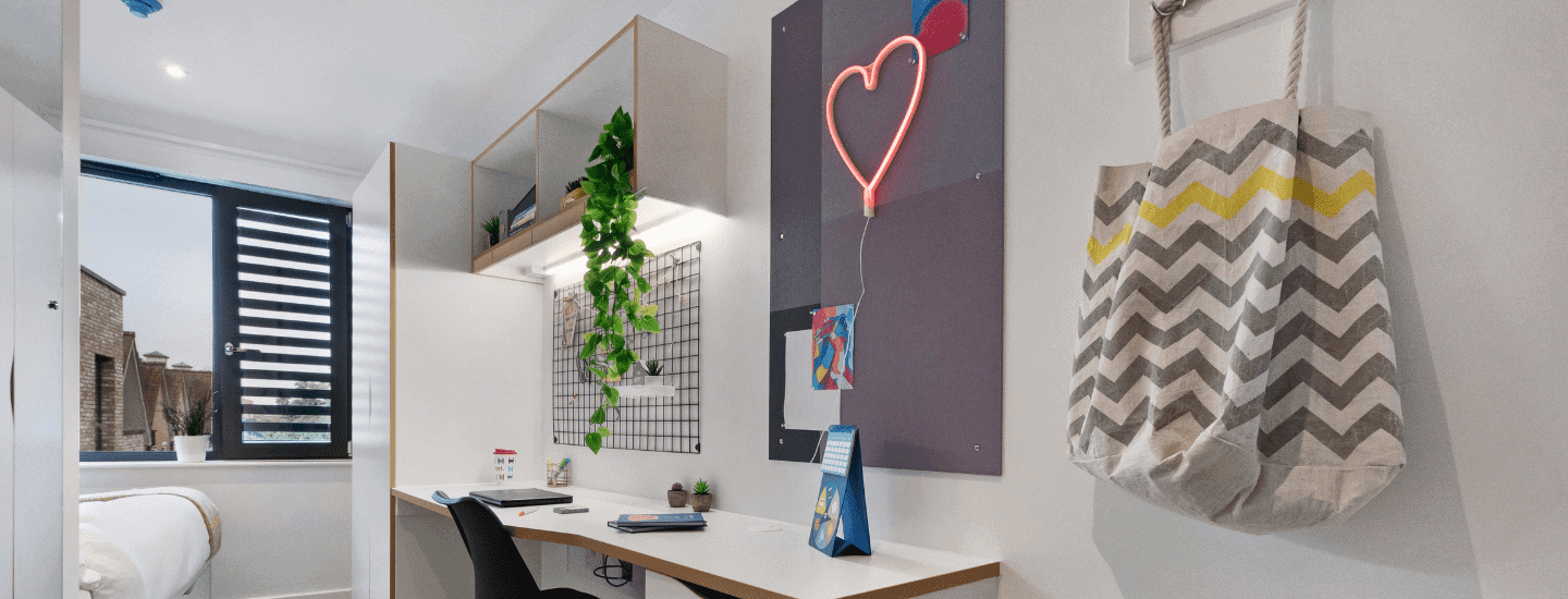 settle in and Personalise your room