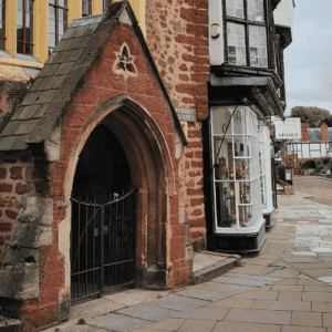 exeter cathedral green