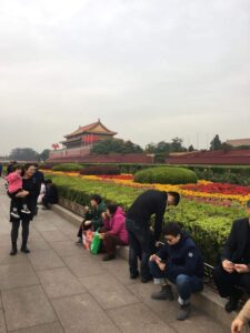 outside palace in Beijing