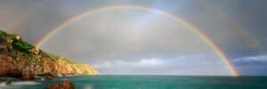 rainbow-over-the-sea