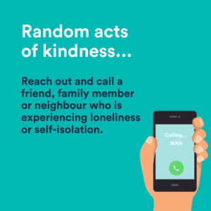 random acts of kindness call