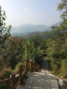 steps down to wall in Beijing