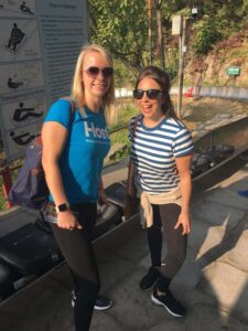 toboggan down in Beijing