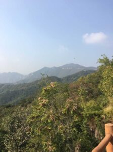 view of mountains in Beijing
